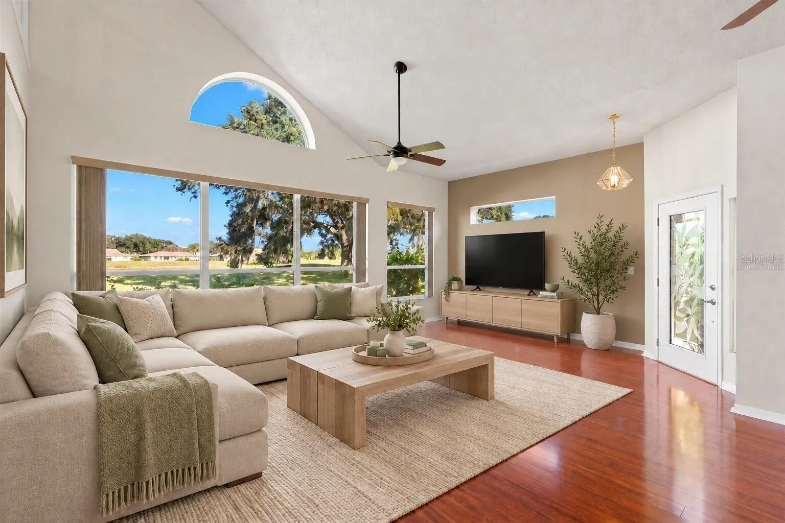 Virtually Staged - Living Room