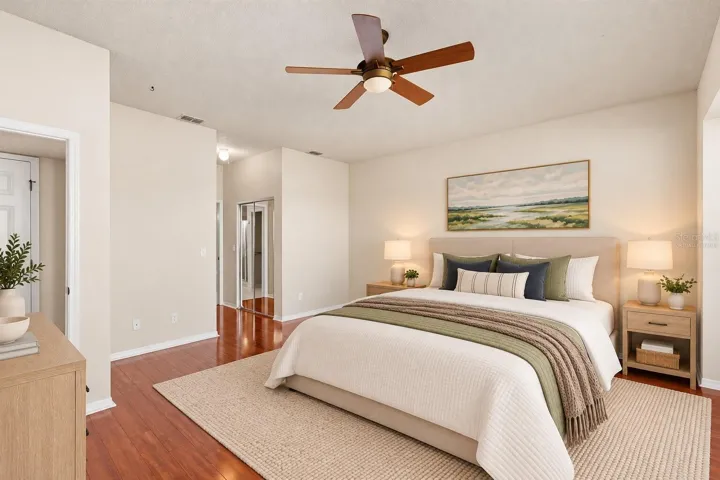 Virtually Staged - First Floor Primary Bedroom