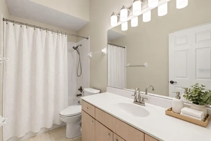 Virtually Staged - First Floor - Second Full Bathroom