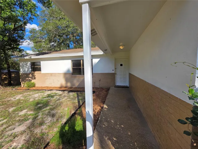 Front entrance