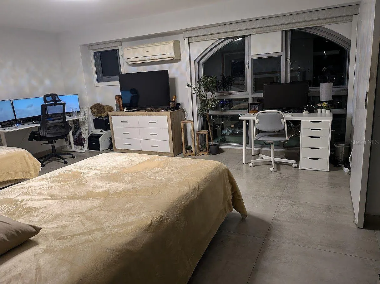 Bedroom 2 – arched windows and office nook