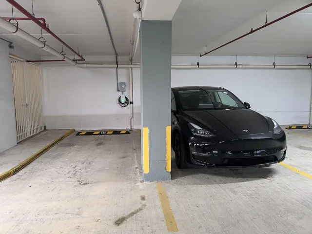 Parking – assigned space with EV charger (included)