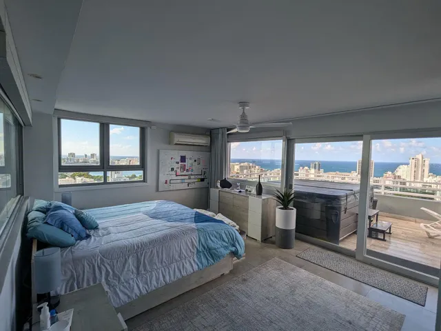 Primary bedroom – ocean views and direct terrace access