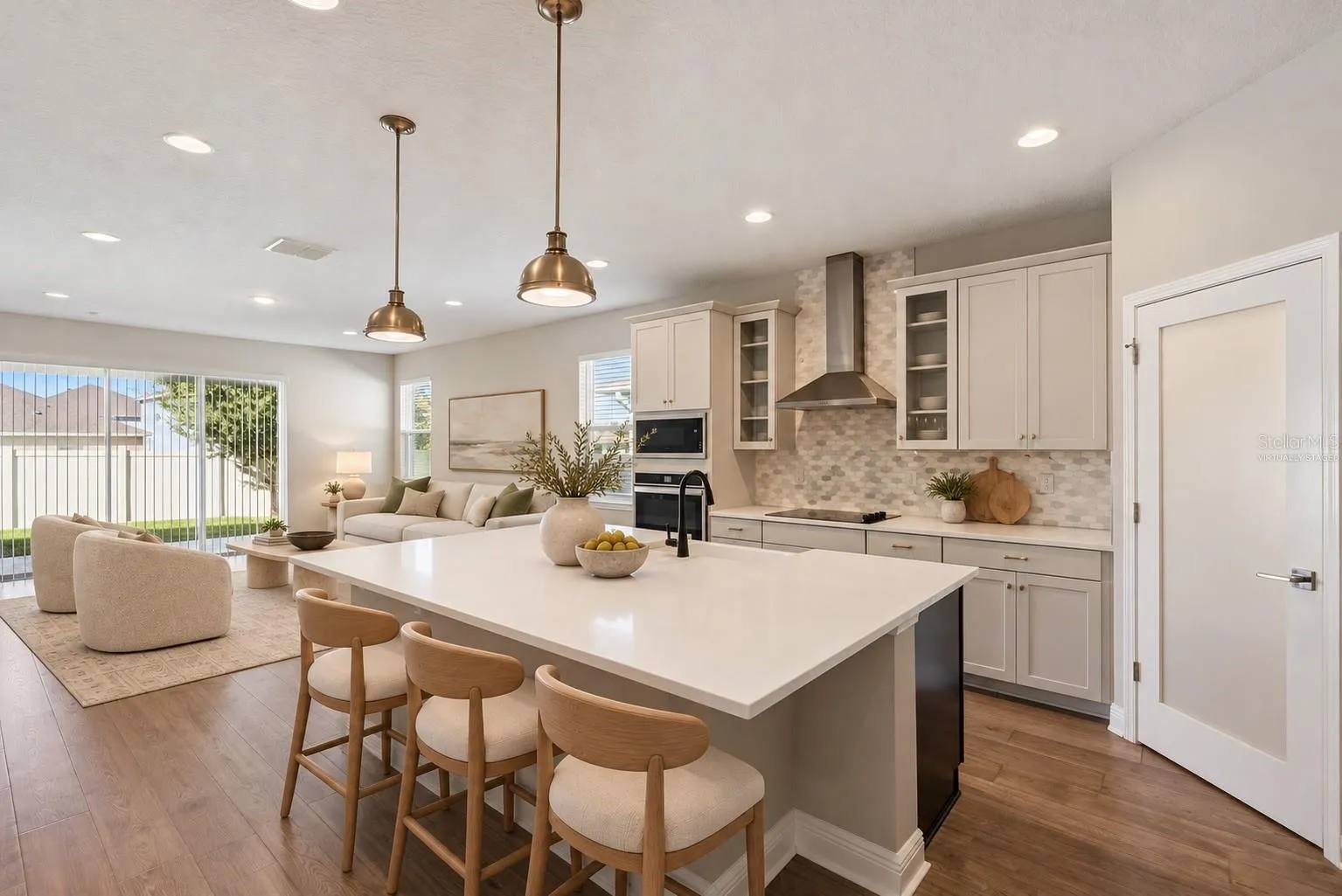 Virtually Staged Kitchen
