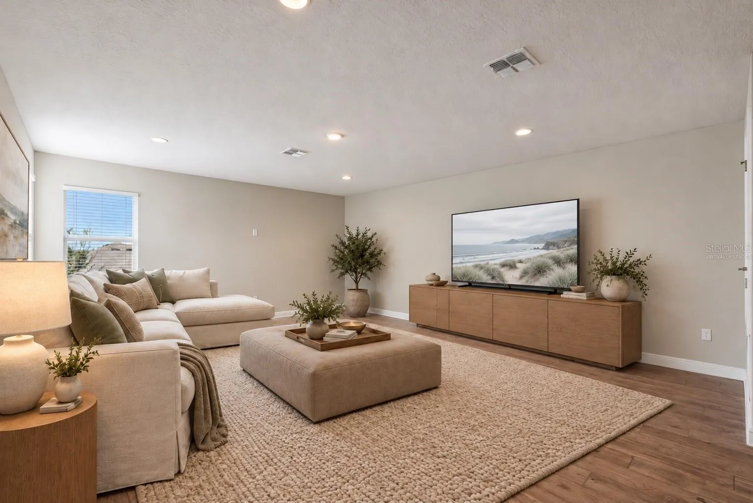Virtually Staged Bonus room