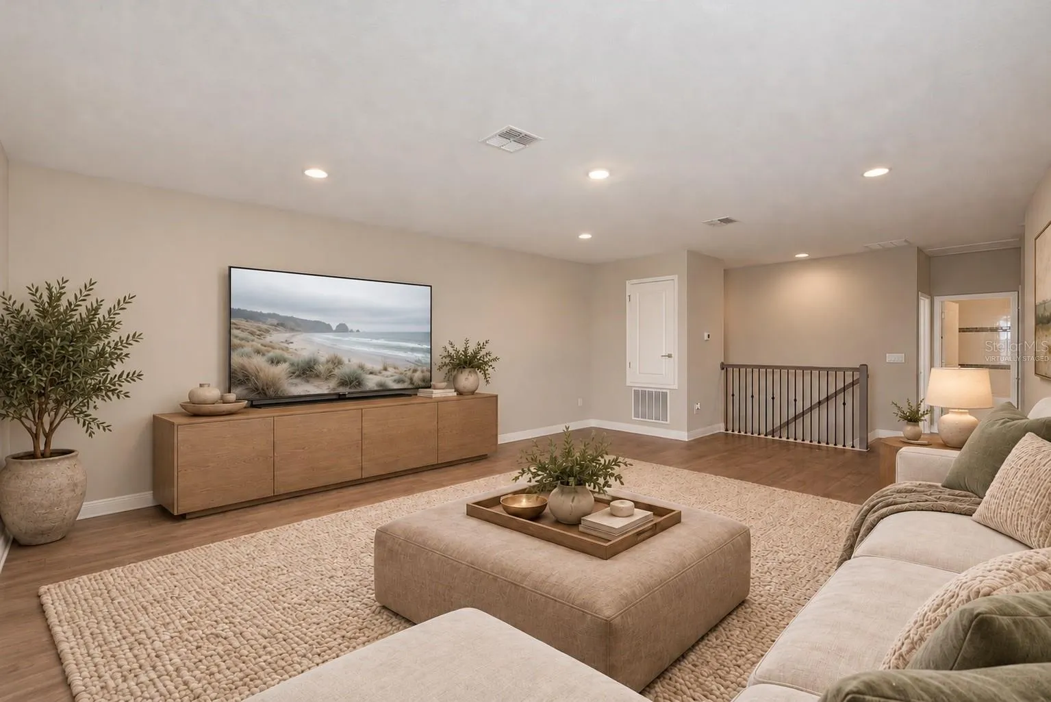 Virtually Staged Bonus room