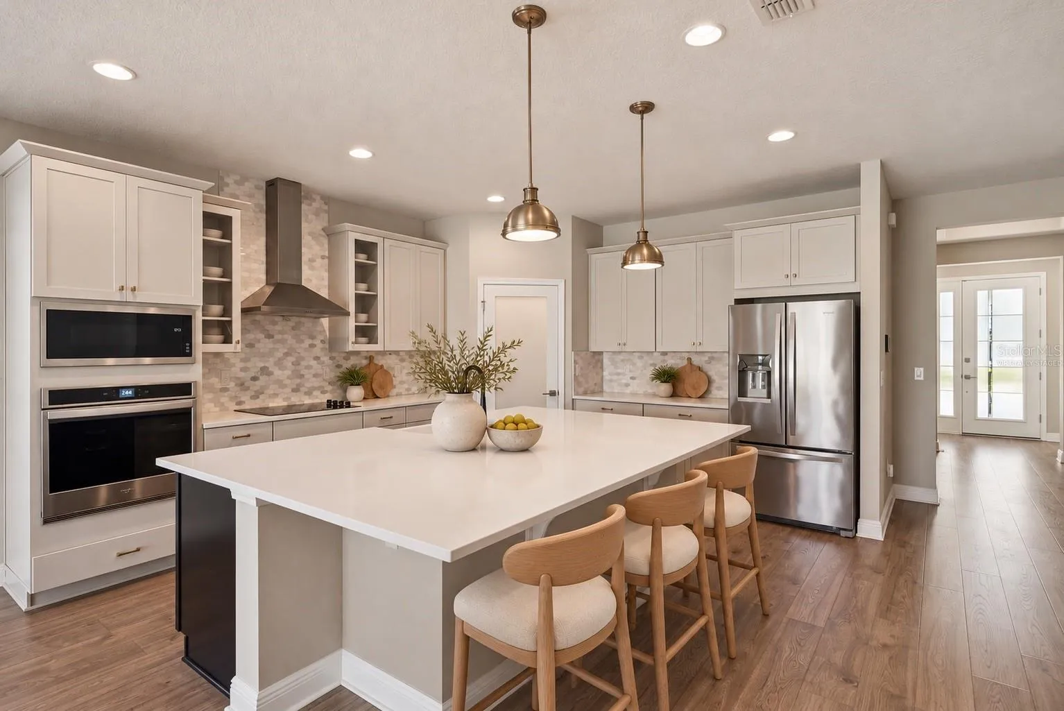 Virtually Staged Kitchen