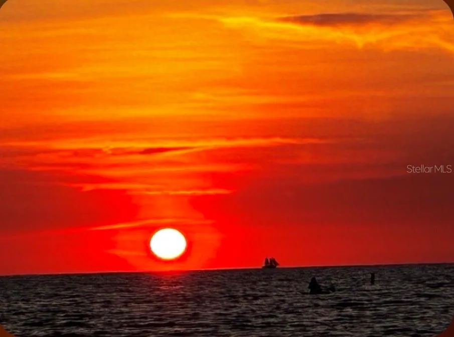 Sunset Beach with a gorgeous sunset