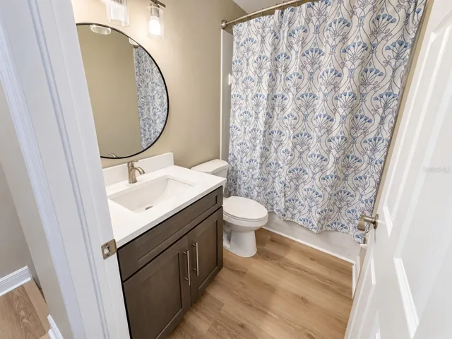 Full Bathroom - New Cabinetry, Stone Countertop and Fixtures