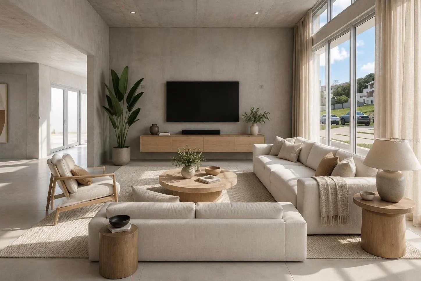 Living Room - Conceptual Rendering