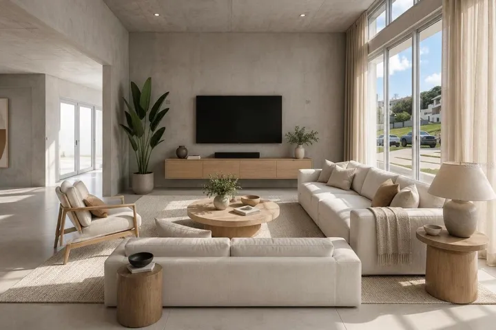 Living Room - Conceptual Rendering