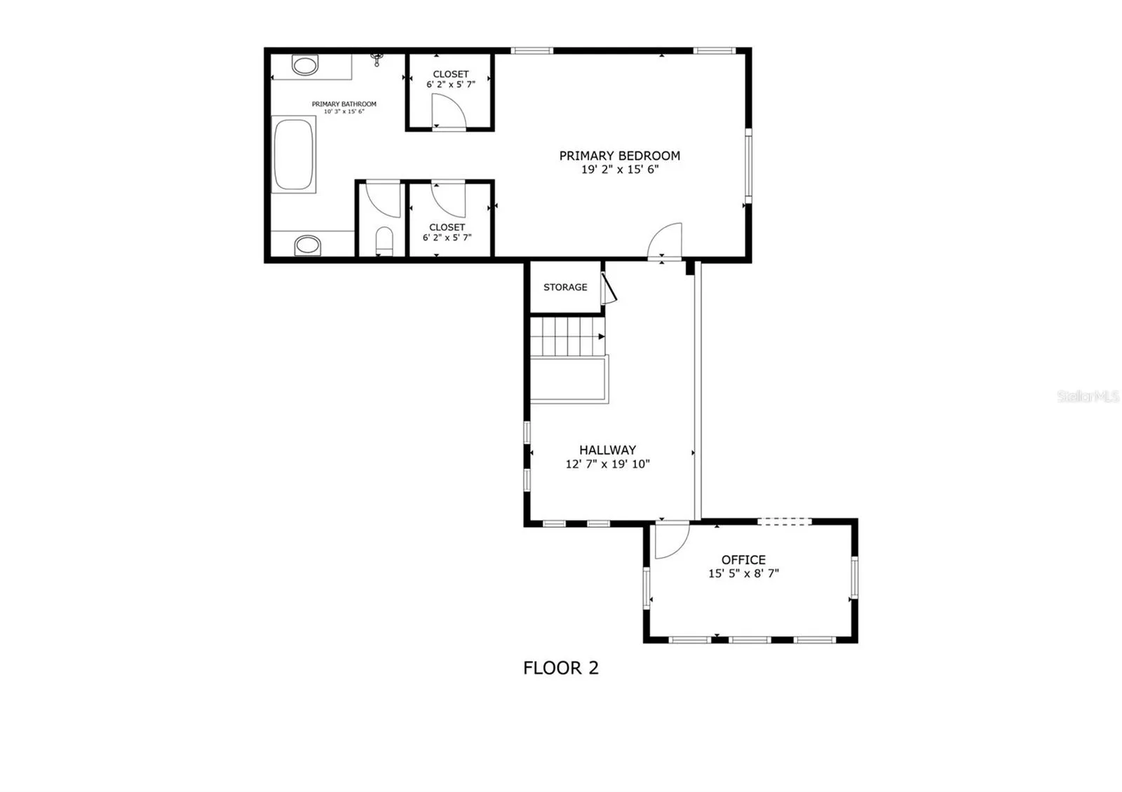 Floor Plan - Second Floor