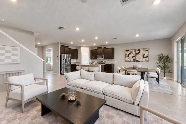 Open living dining and kitchen - 5126 Jackel Chase Dr, Wimauma