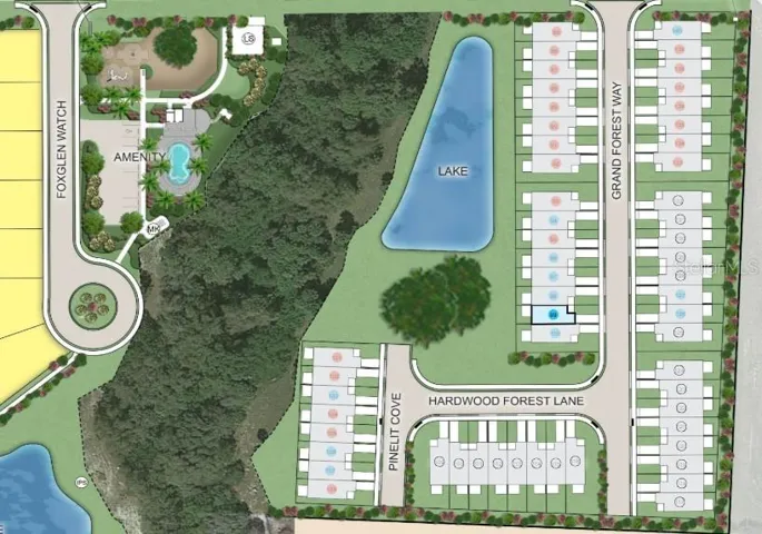 7207 Grand Forest Way Site Map