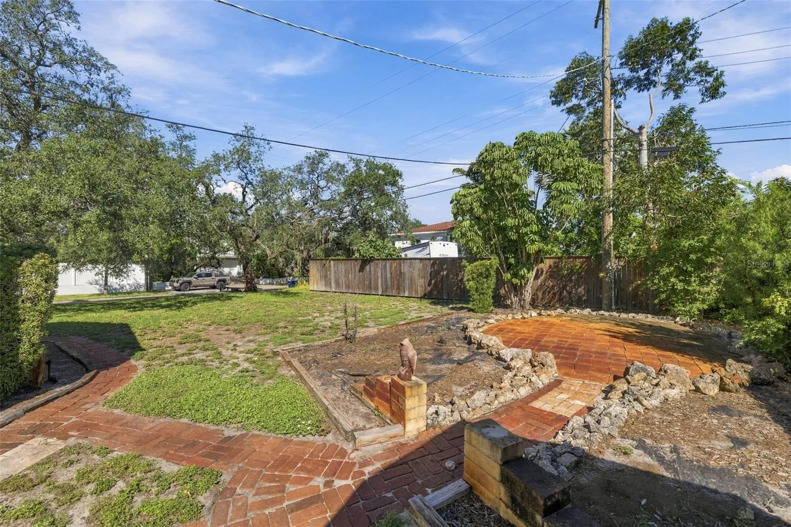Backyard view Northwest
