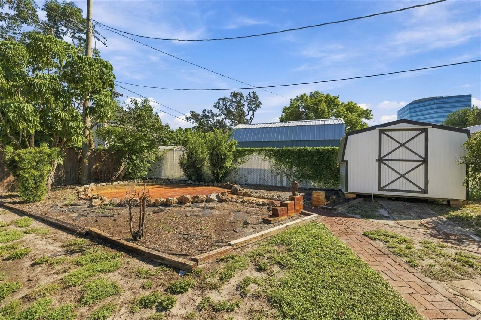 Backyard view Northwest