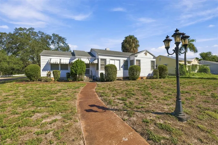 Front Exterior. House faces South