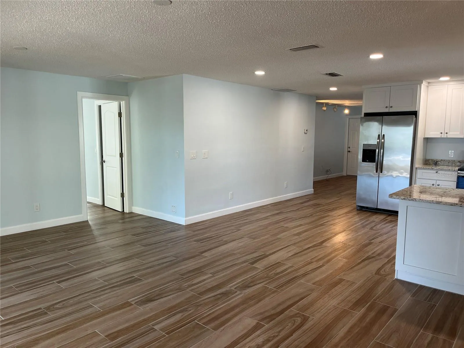 Kitchen and dining area