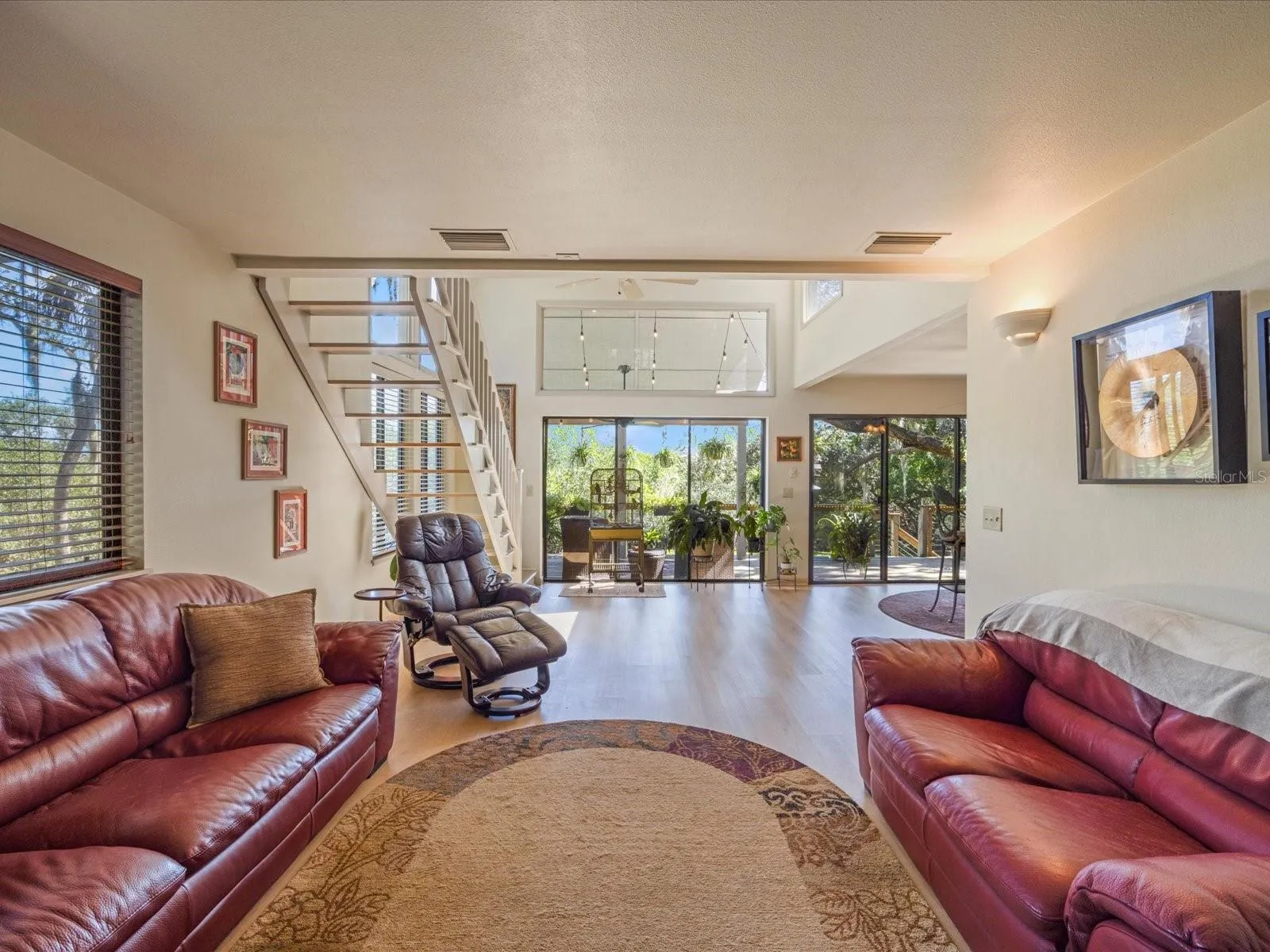 Family Room with great views