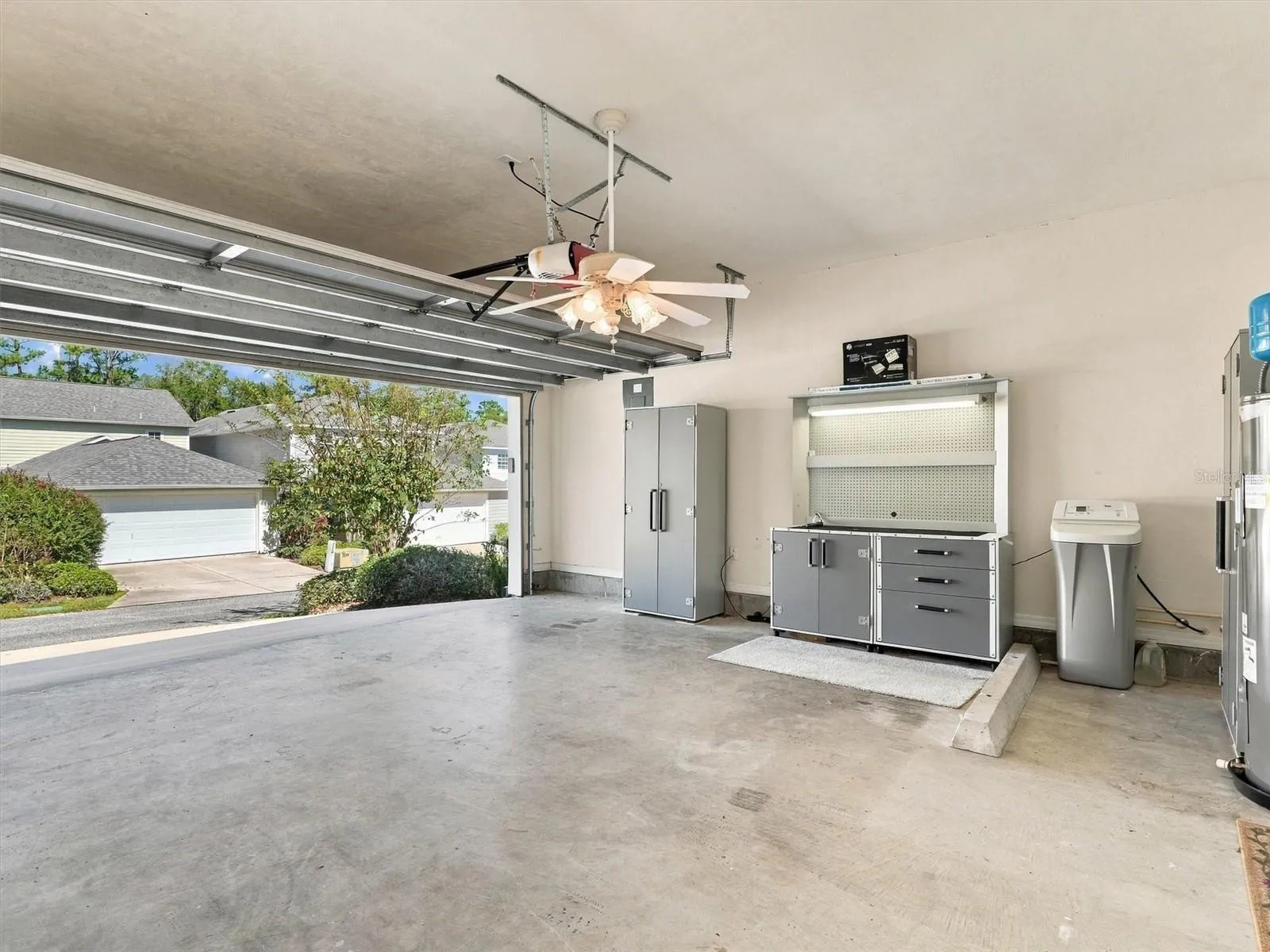 Garage Cabinets & Workbench Included