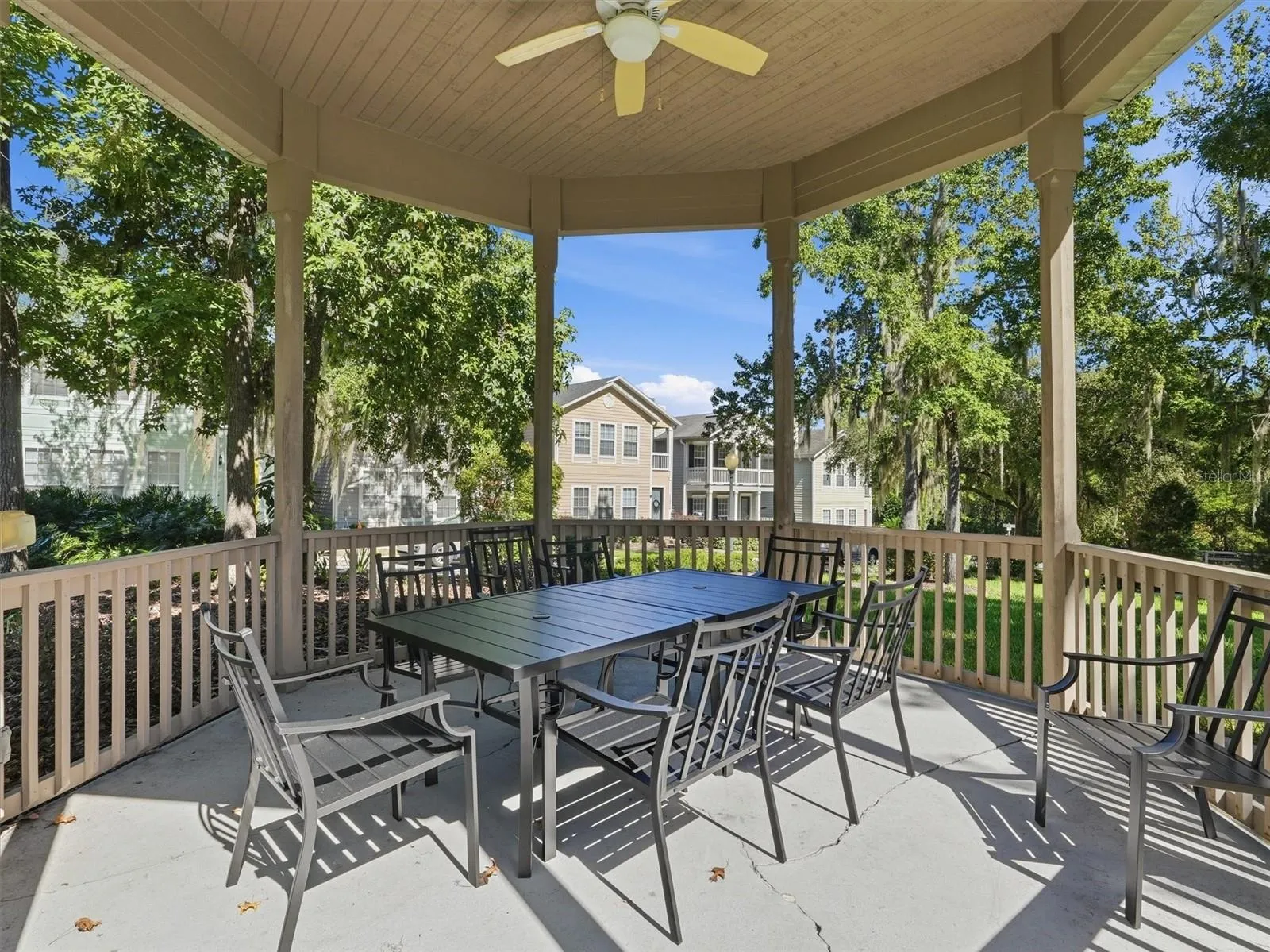 Charleston Park Gazebo located across the street from house.