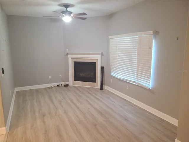 Second Floor Living Room with Gas Burning Fireplace