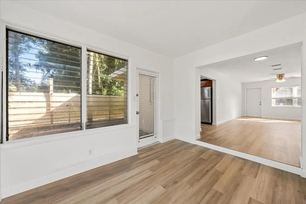 Sunroom with access to patio
