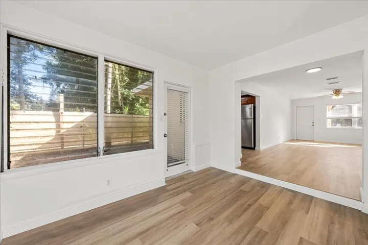 Sunroom with access to patio