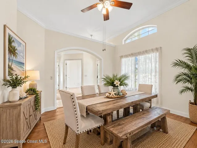 Virtually Staged Dining Room
