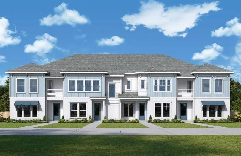 Front Exterior Rendering **Paint Colors Mar Vary