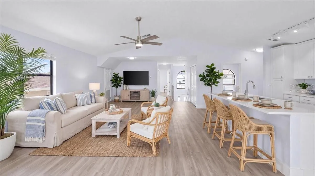 Virtually Staged Great Room
