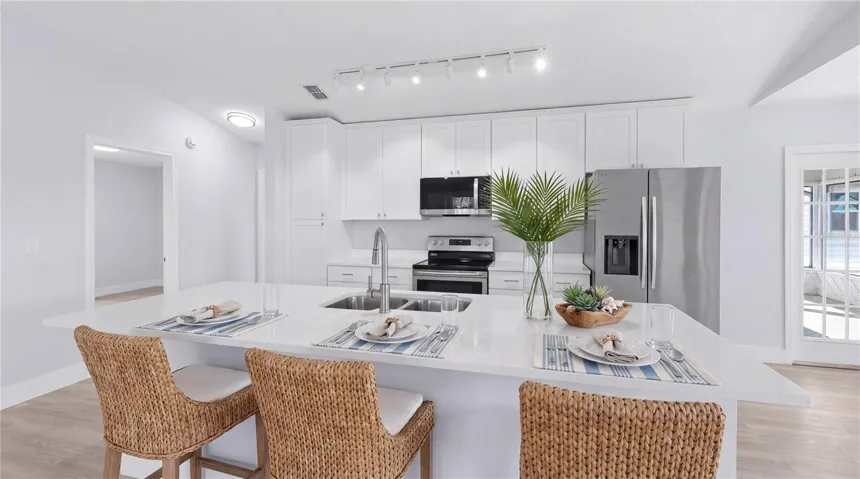 Virtually Staged Kitchen