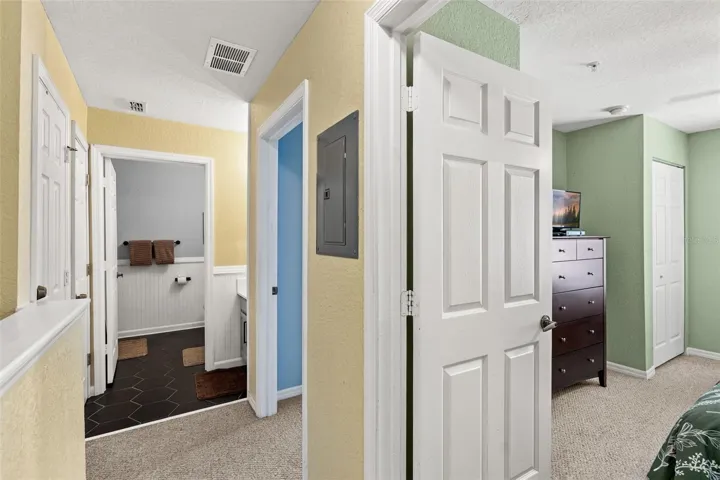 Second Floor Hallway.