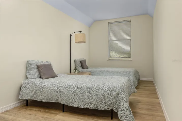 Attic bonus room off bedroom 4, use as a guest room (bedroom 5), game room, flex room, office. Has caped plumbing access also.