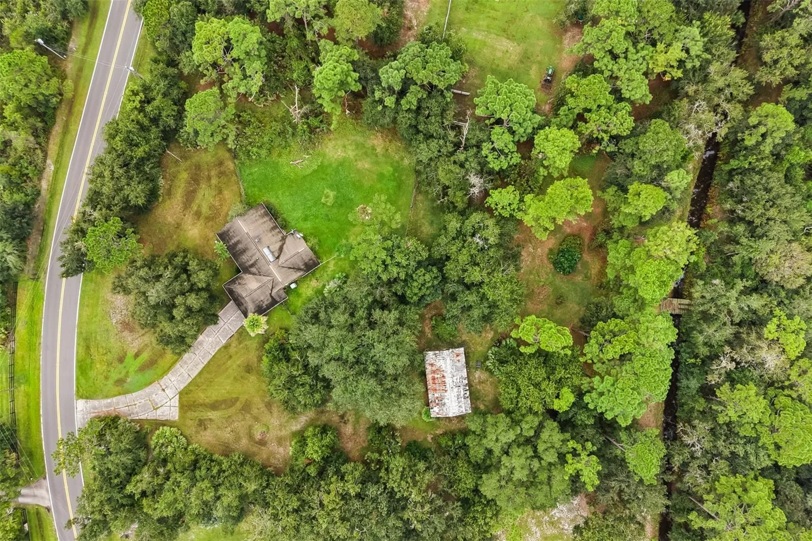 Top down view