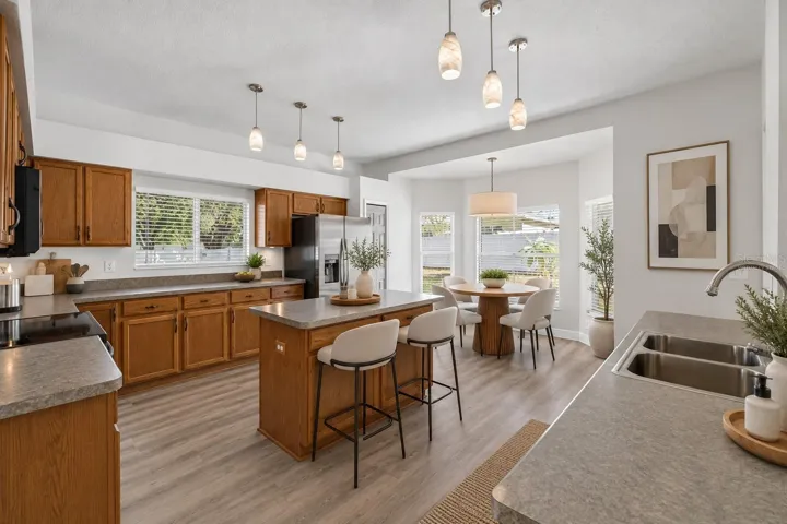 Virtually Staged Kitchen