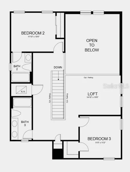 Additional Highlights include: Laundry package, GE refrigerator, and whole house 8' interior doors.