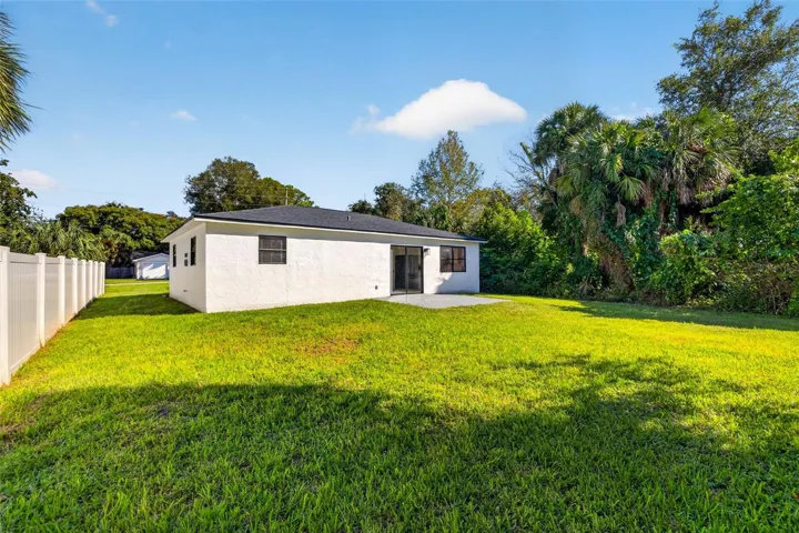 Plenty of room to relax, entertain, or enjoy the Florida sunshine.