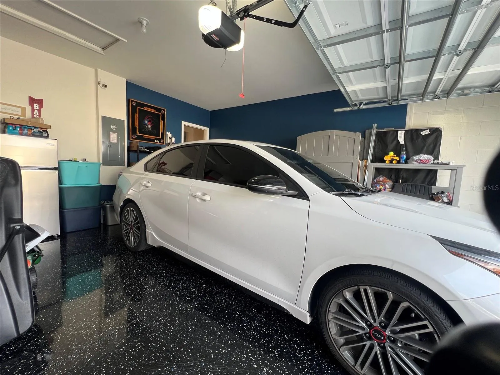 Epoxy floor Garage