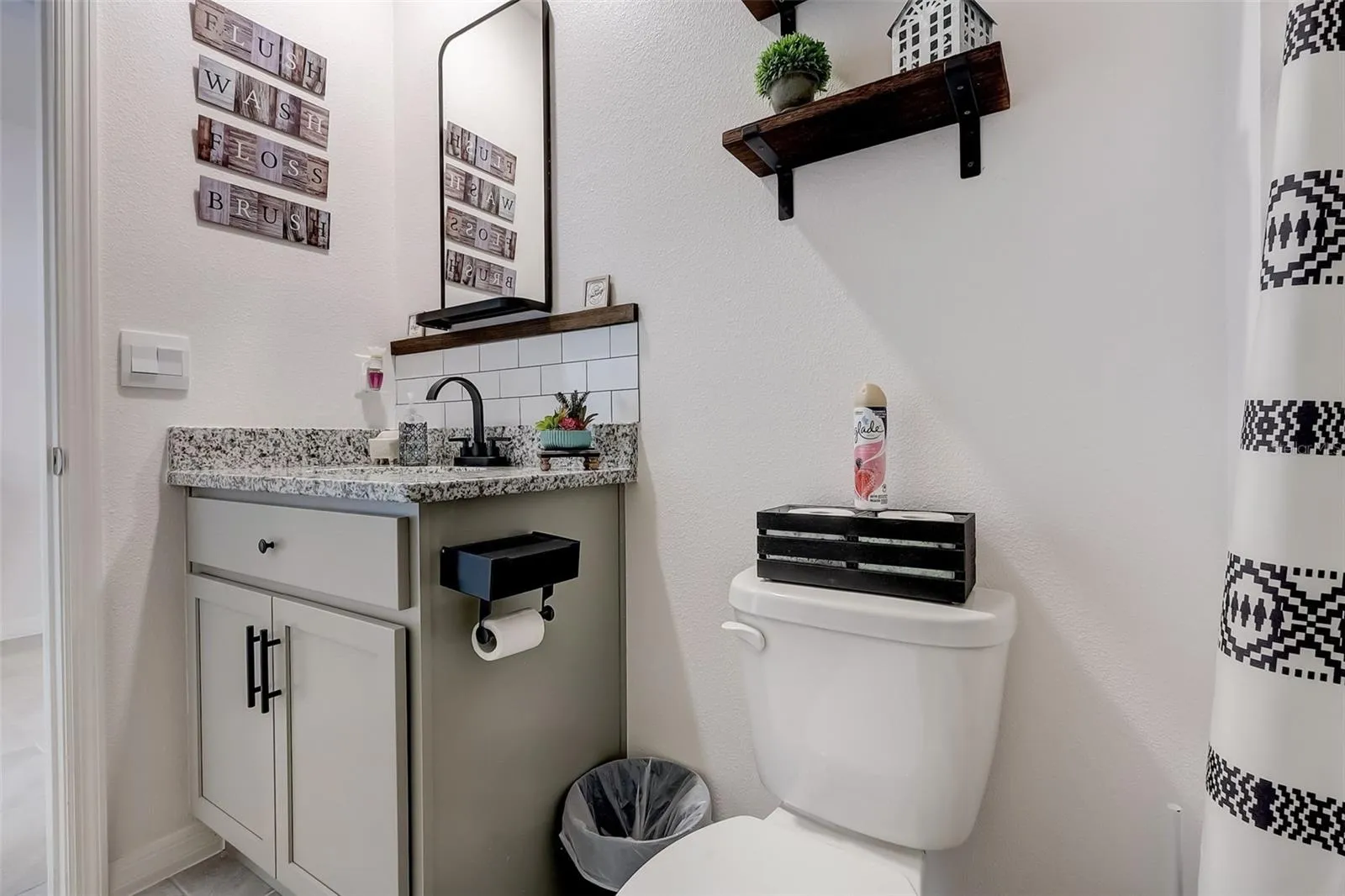 Hallway Bathroom