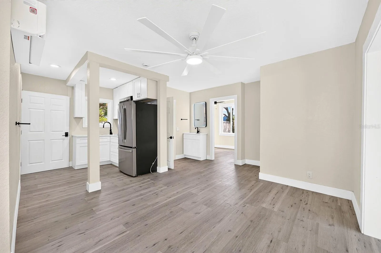 This two-Bedroom, one-Bath residence includes its own Kitchen, Living Room, Breakfast Nook and Sitting Room, creating a VERSATILE SPACE with room to spread out and feel at home.