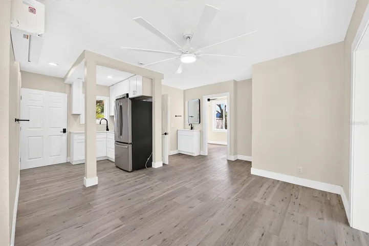This two-Bedroom, one-Bath residence includes its own Kitchen, Living Room, Breakfast Nook and Sitting Room, creating a VERSATILE SPACE with room to spread out and feel at home.