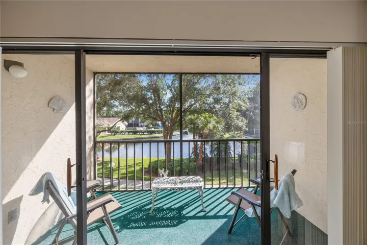 Screened Patio/Balcony, South Facing