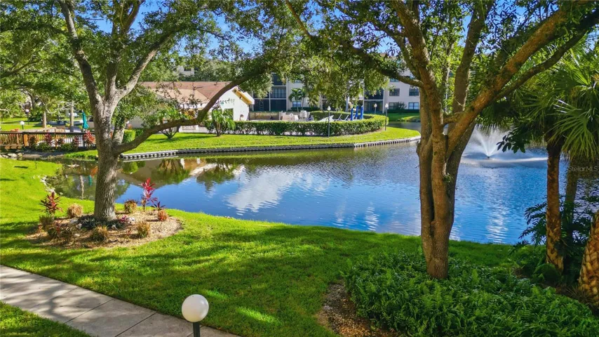 Pond View from Screened Patio/Balcony