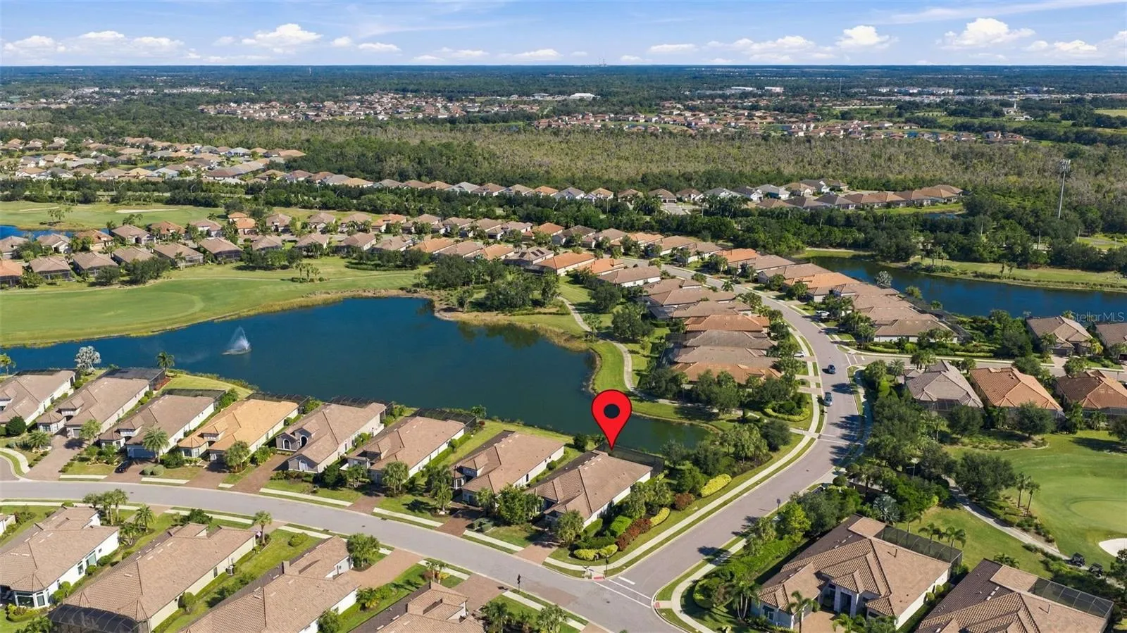 Pond and Golf Course