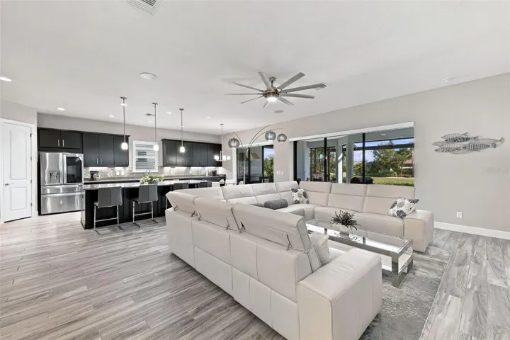 Living Room and Kitchen