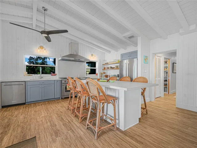 Kitchen and Dining Area