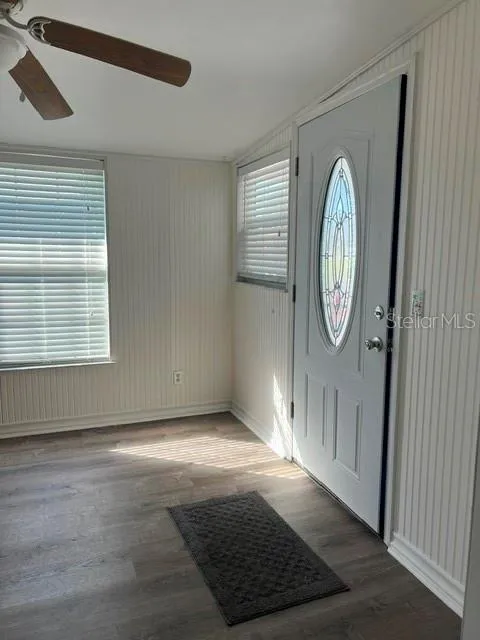 Inside view of entryway