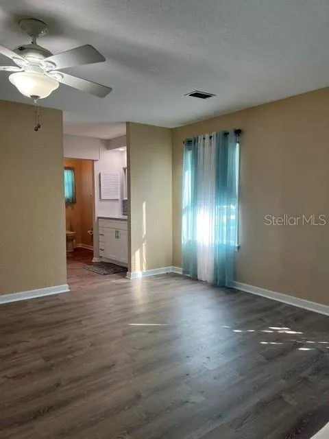 View of Master bath from bedroom