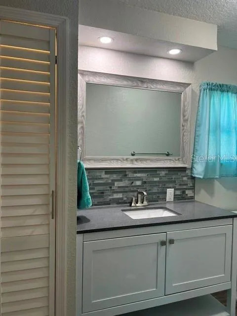 Guest Bathroom with Linen closet on left side